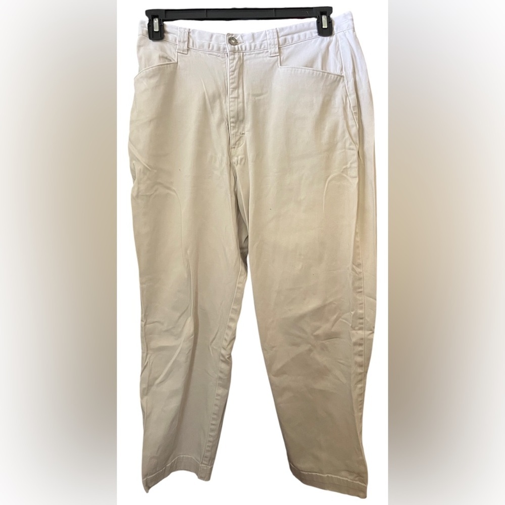 *Lee Cream Chinos Classic Straight-Leg Size 14S